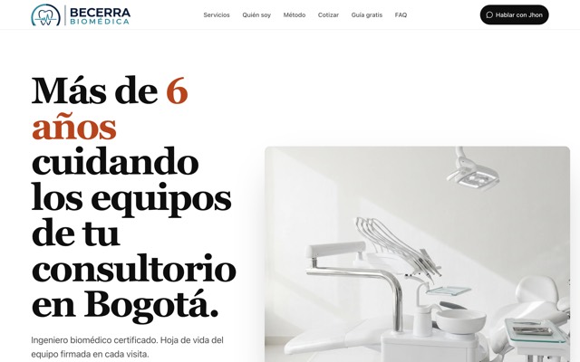 Portada de becerrabiomedica.com