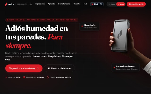 Portada de biodryecuador.com