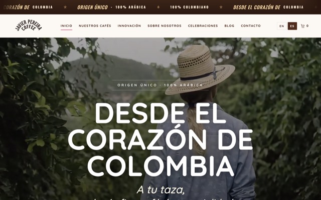 Portada de javierpereira.coffee
