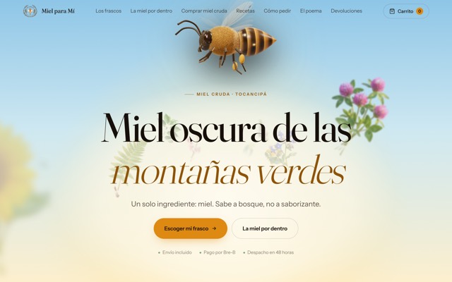 Portada de mielparami.com