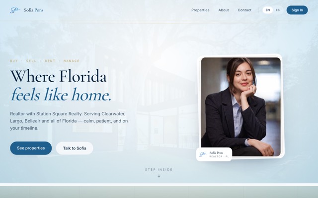 Portada de sofiaponsrealtor.com